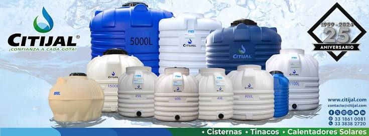 Depósitos Citijal de distintas capacidades